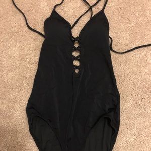 Black one piece Victoria's Secret swimsuit